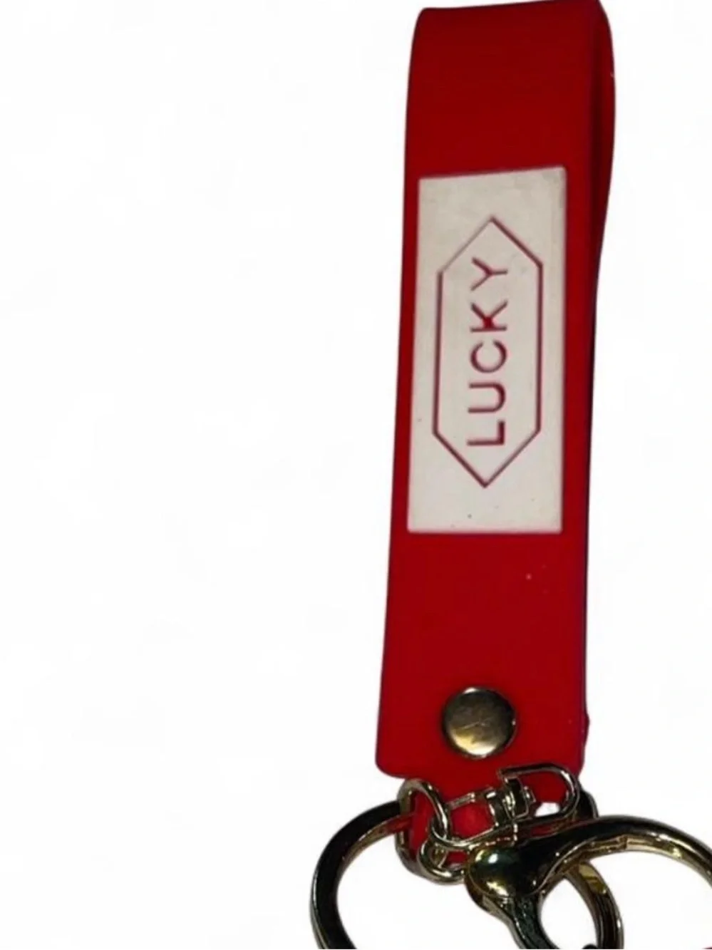 Mario Character Keychain Lucky Red and White Fire ball super Mario Bros